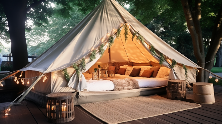 How to Decorate a Camping Tent Tips and Tricks for a Cozy and Persona Everbeam