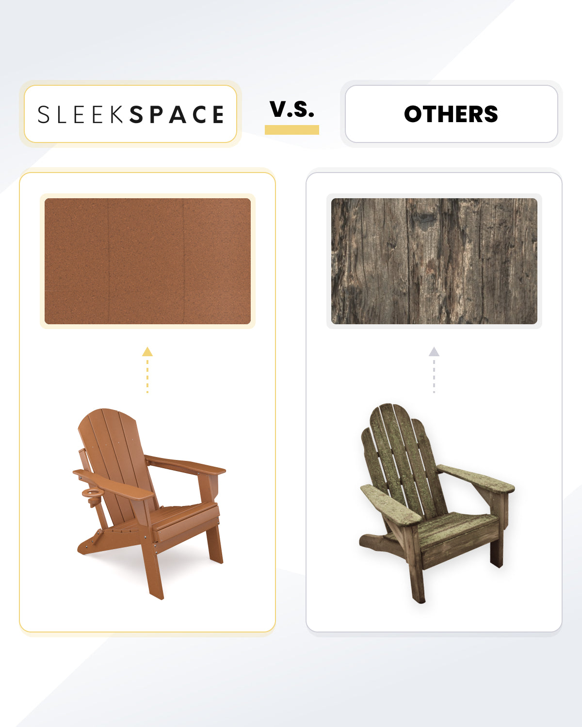 Sleek Space Adirondack Folding Chair