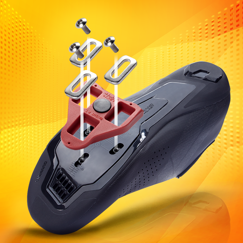 Everbeam Bike Cleat Sets 002 - 2 Pack, 4 Cleats