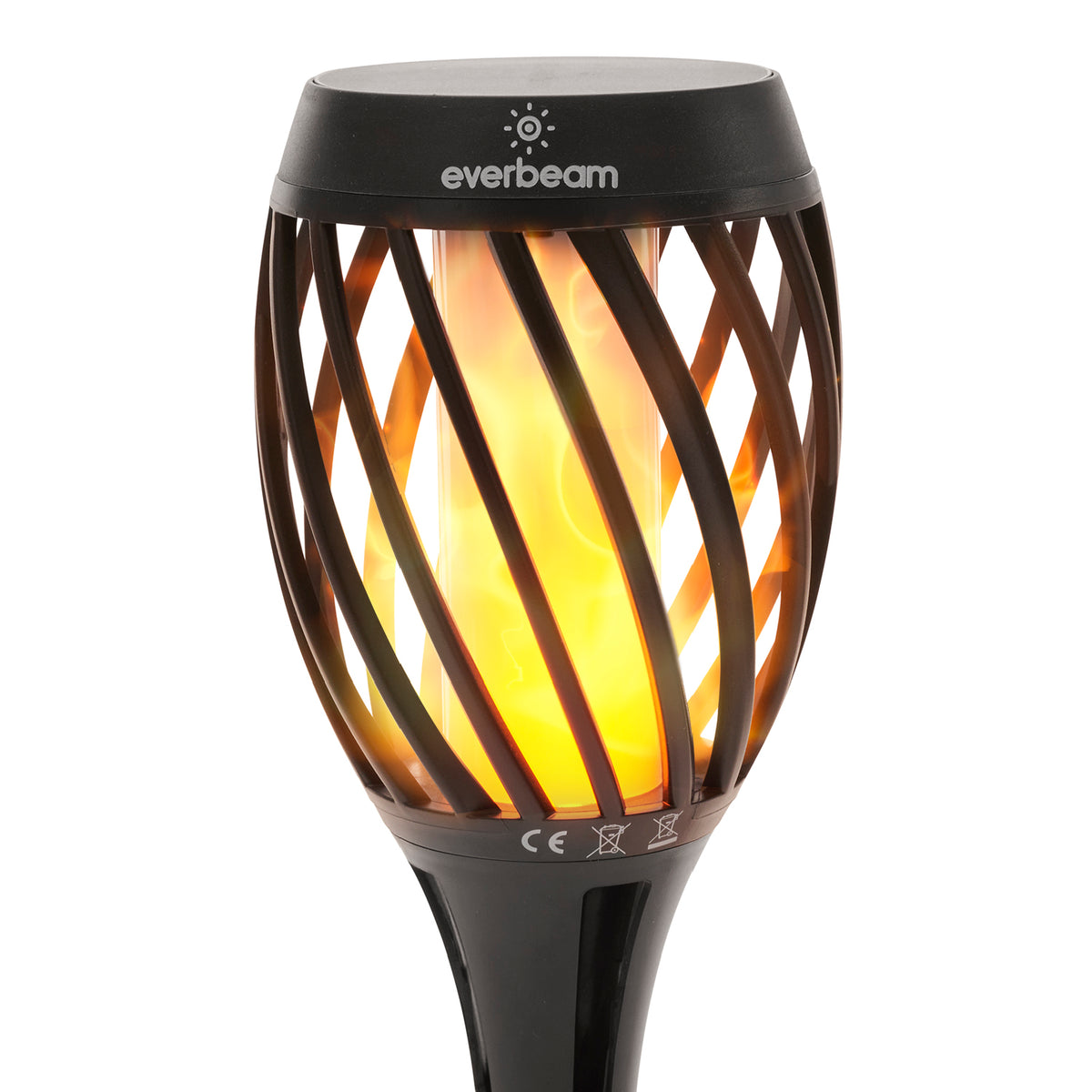 Everbeam P2 Solar Torch Light With Flickering Flame