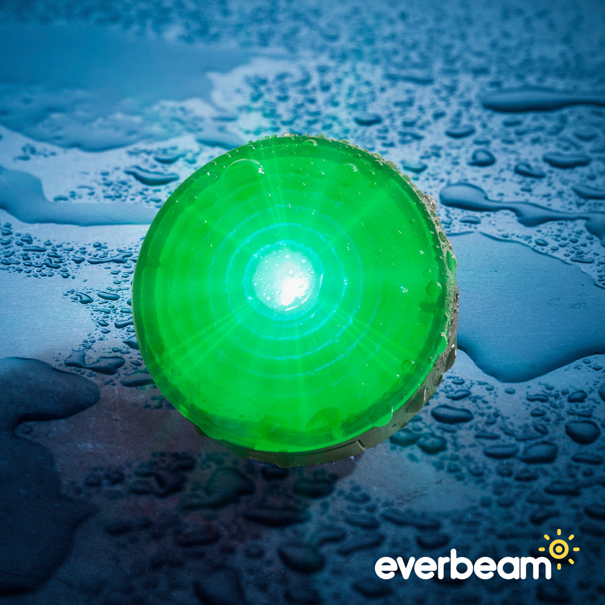 Everbeam E100 LED Safety Lights - 2 Pack (Green)