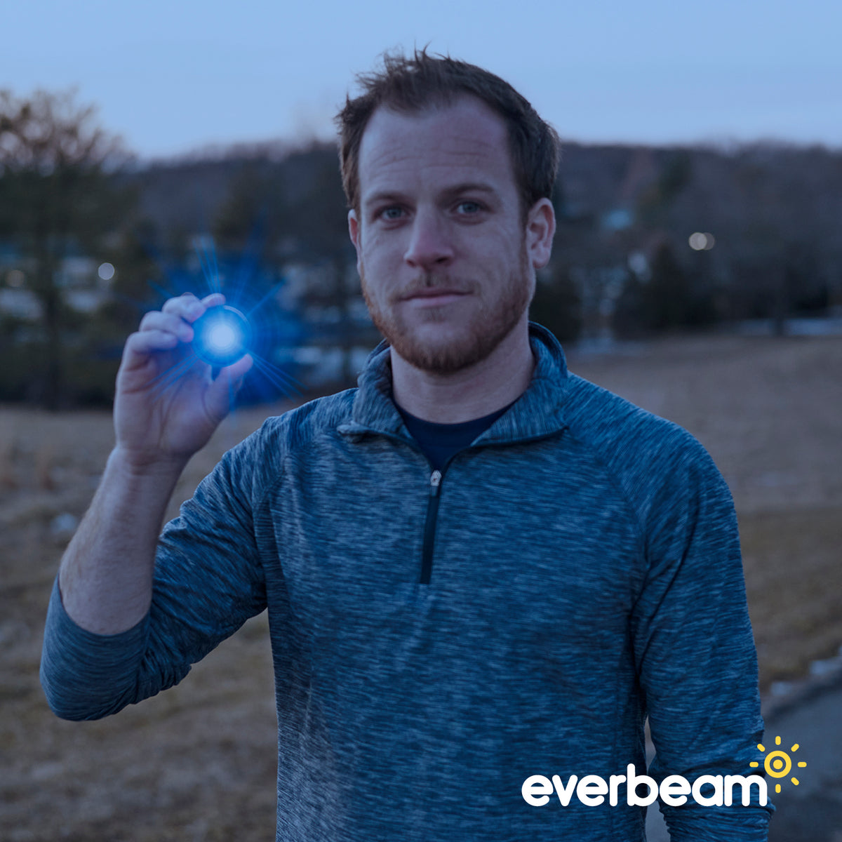 Everbeam E100 LED Safety Lights - 2 Pack (Blue)