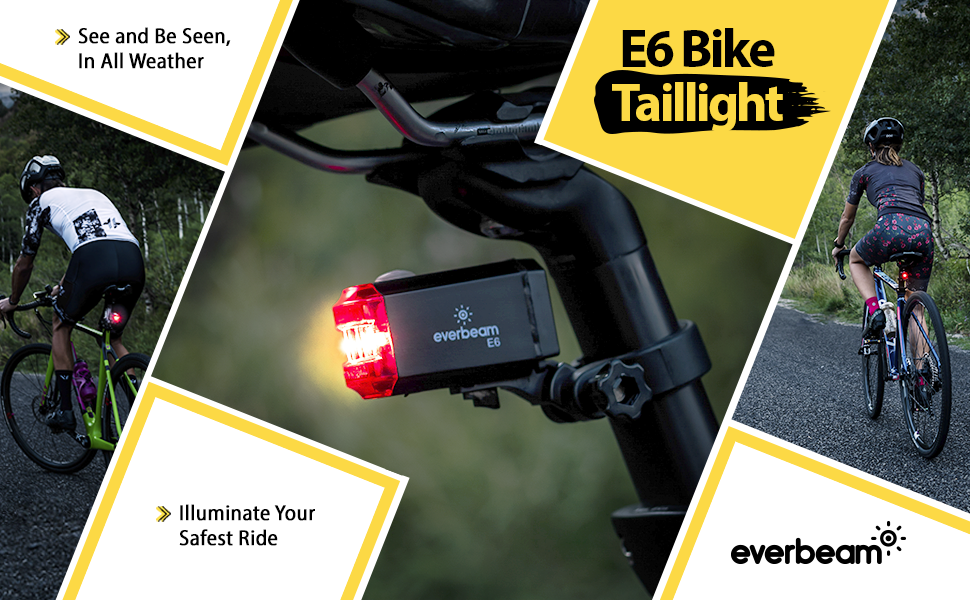 Everbeam E6 Bike Tail Light
