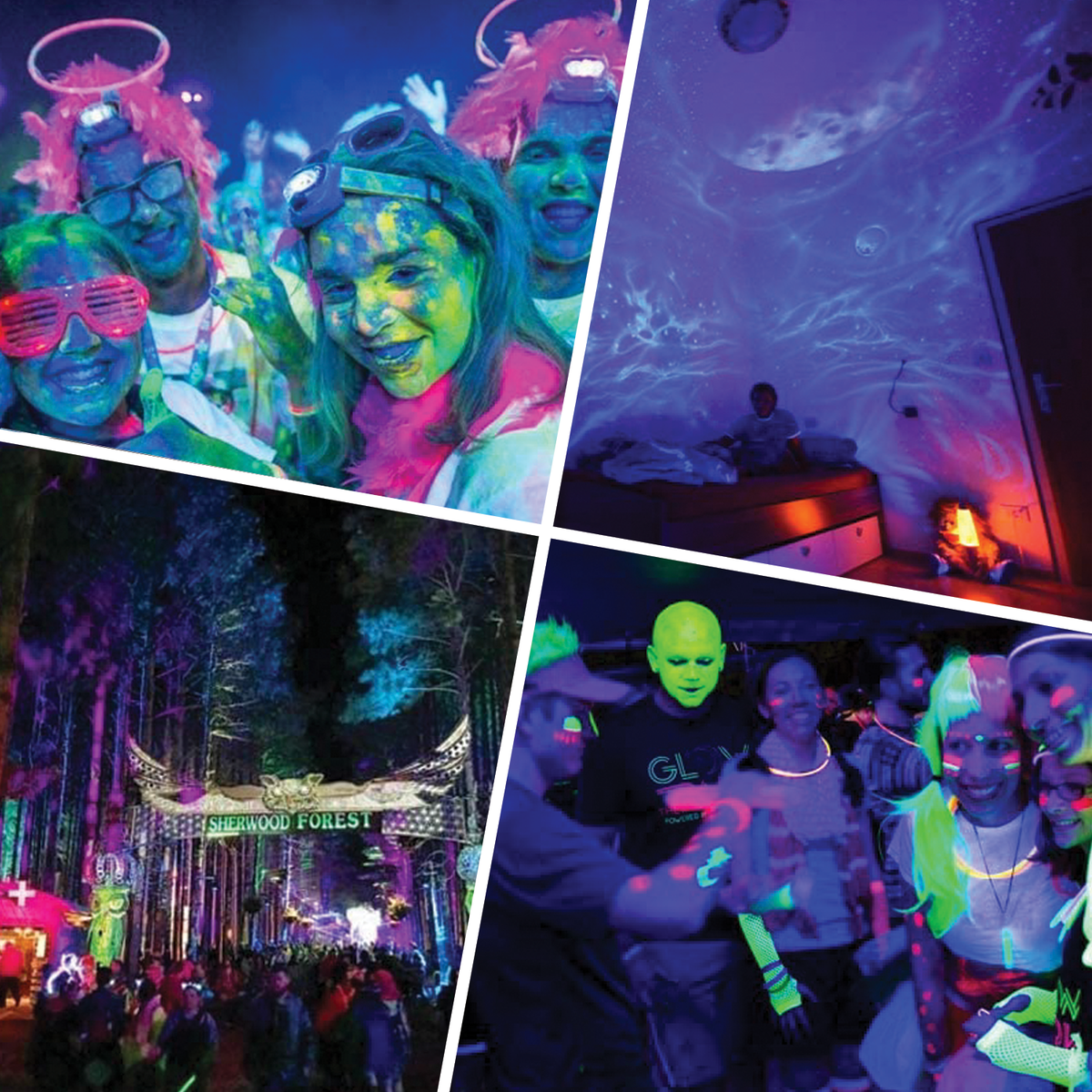 Everbeam LED UV Black Light Flood Light