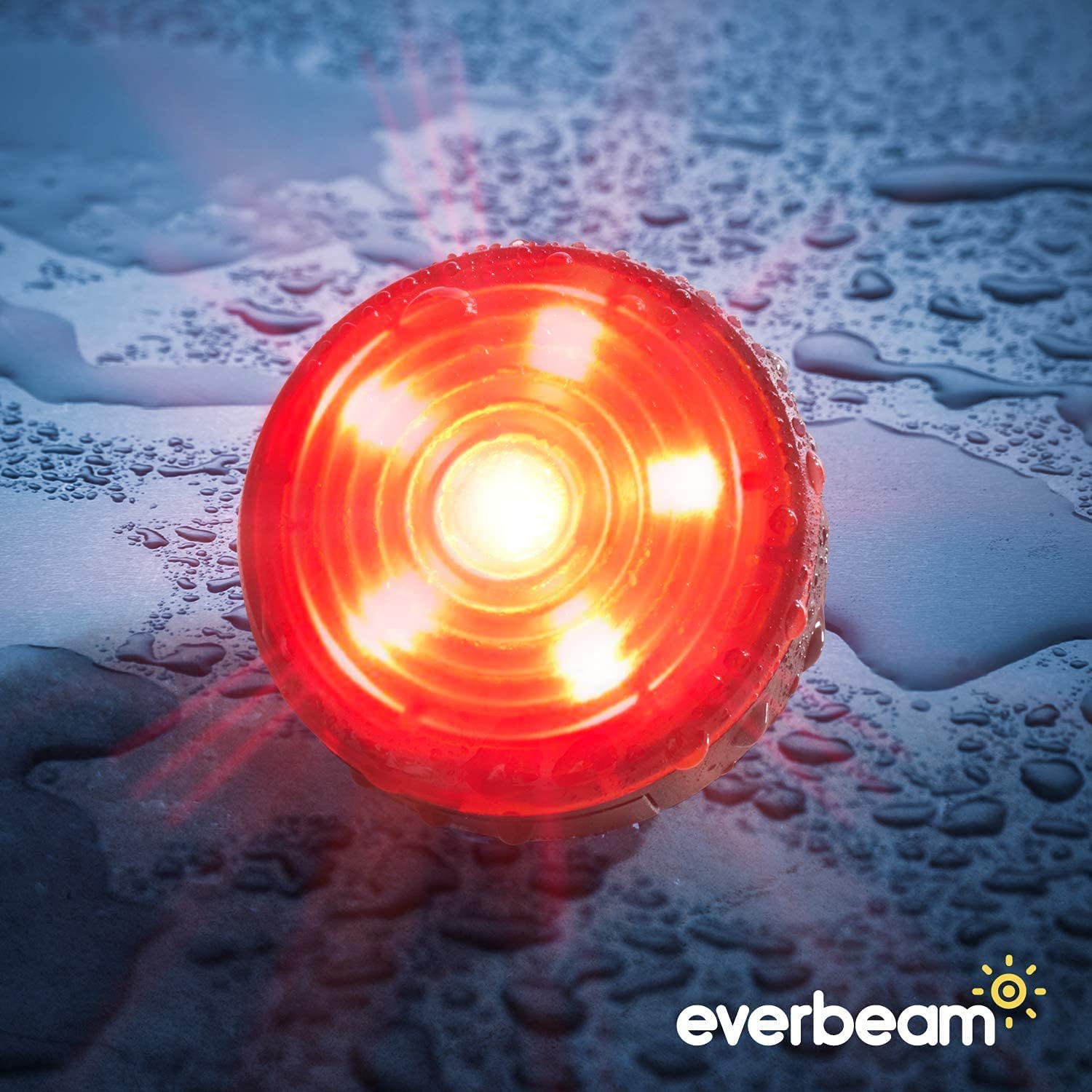 Everbeam E200 LED Safety Lights Rechargeable 2 Pack